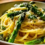 Colorful Asparagus Lemon Pasta: A Delightful Meal