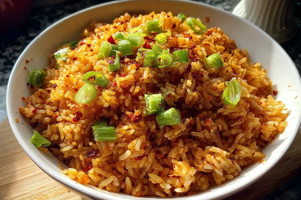 Chili Oil Garlic Rice: A Deliciously Spicy Dish