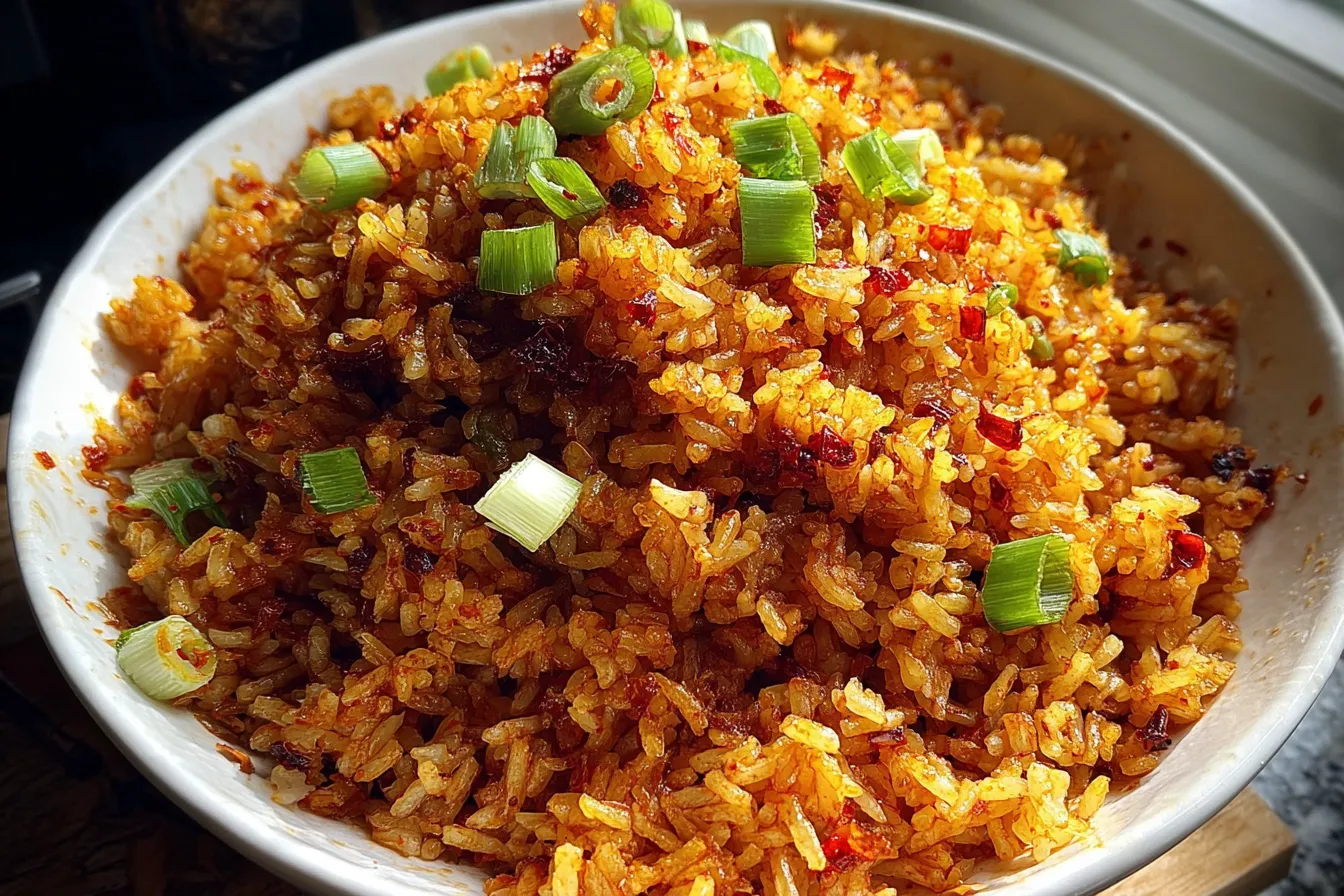 Chili Oil Garlic Rice