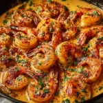 Creamy Garlic-Paprika Shrimp Skillet: A Flavorful Delight