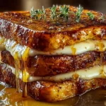 Decadent Crème Brûlée French Toast with Caramelized Sugar