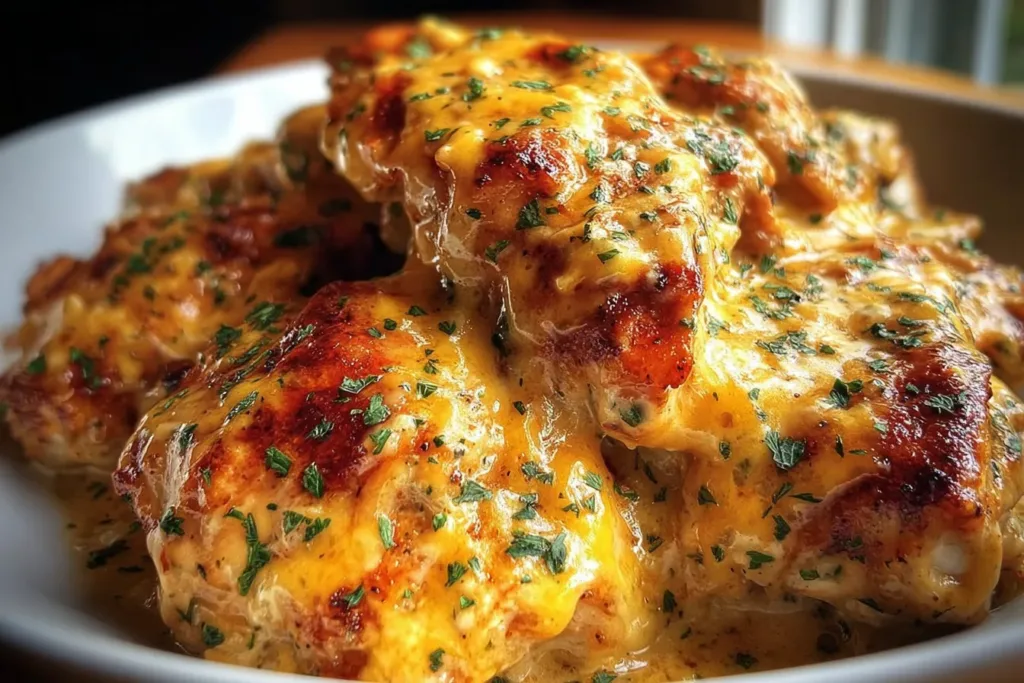 Crock Pot Angel Chicken in Creamy Sauce