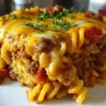 Warm and Delicious Hamburger Supreme Casserole