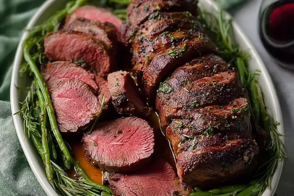 Homemade Crockpot Beef Tenderloin Plated Delight
