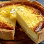 Delicious Impossible Lemon Pie Slice