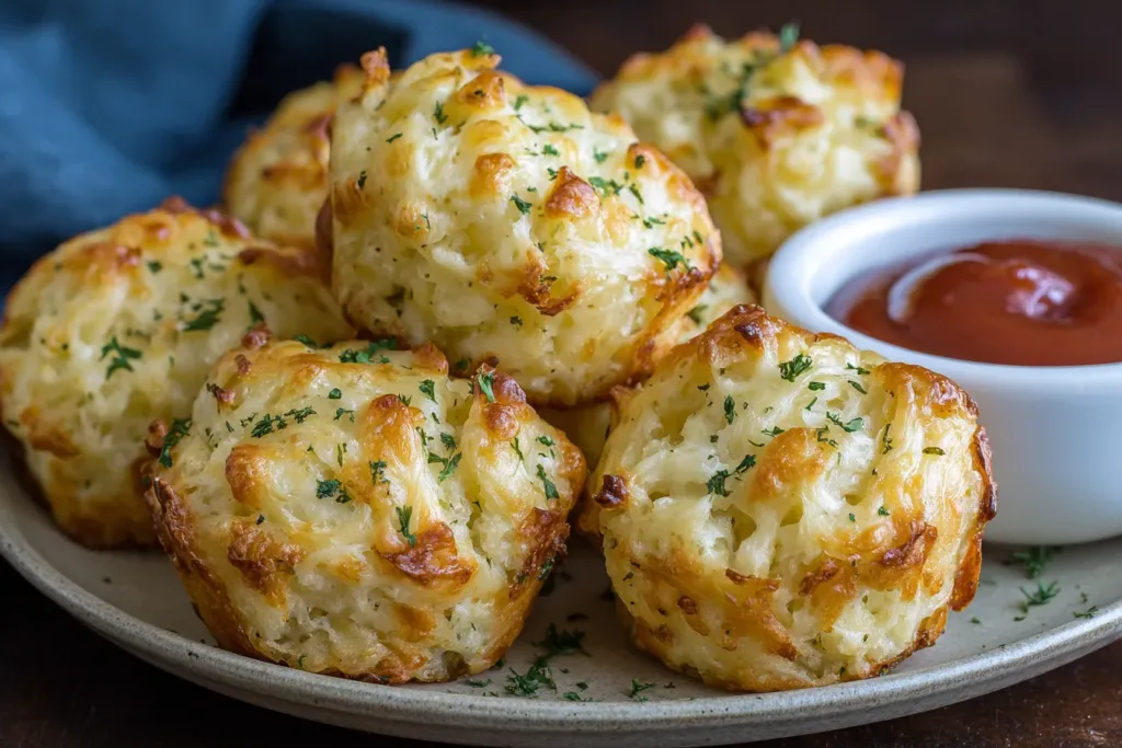 Crispy Leftover Mashed Potato Cheese Puffs