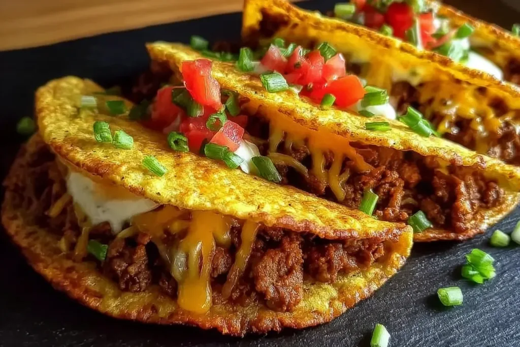 Loaded Cheesy Pocket Tacos with Flavor Boosts