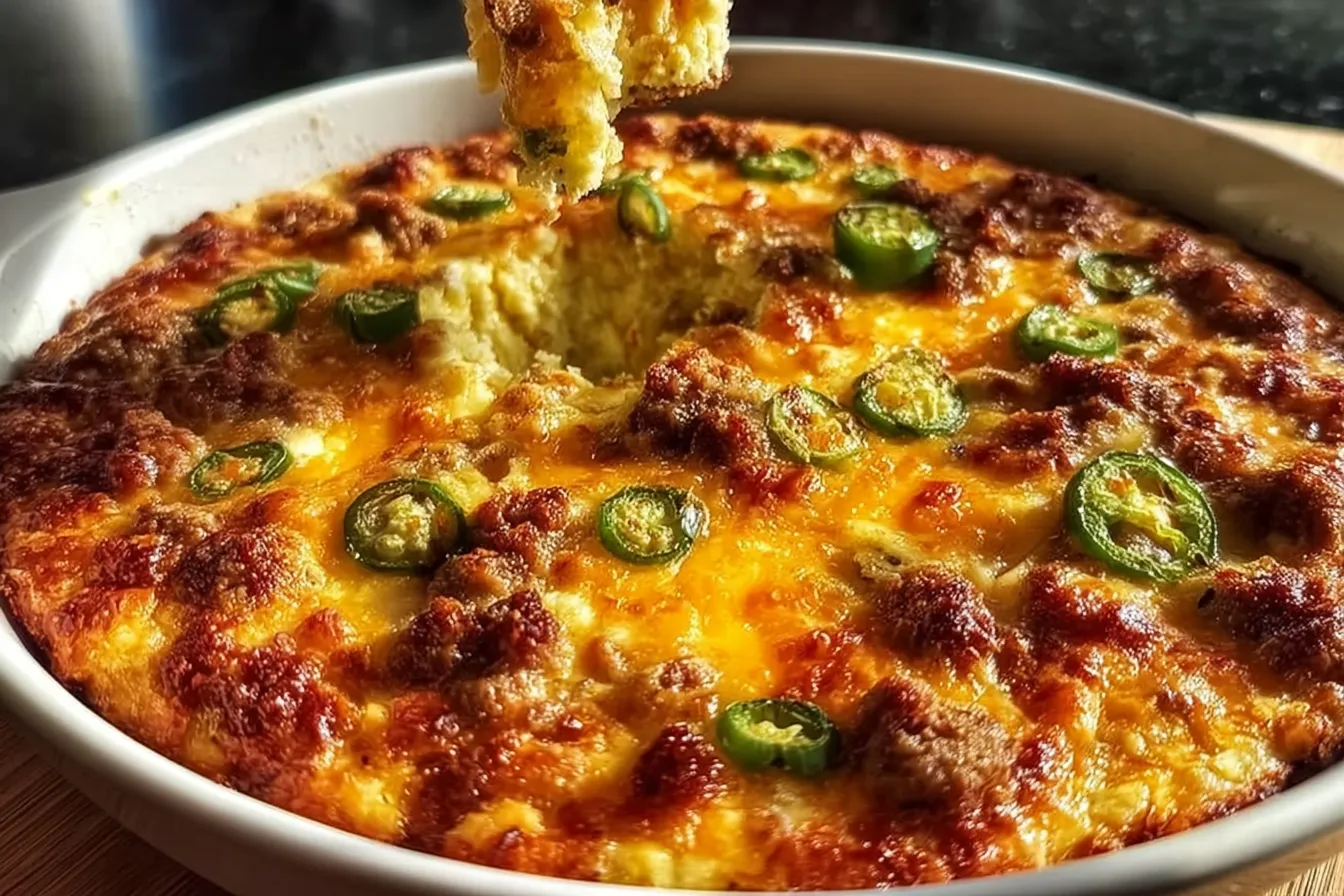 Cheesy Mississippi Sin Dip Ready to Serve