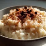 Delicious Moms Old Fashioned Rice Pudding in a Bowl