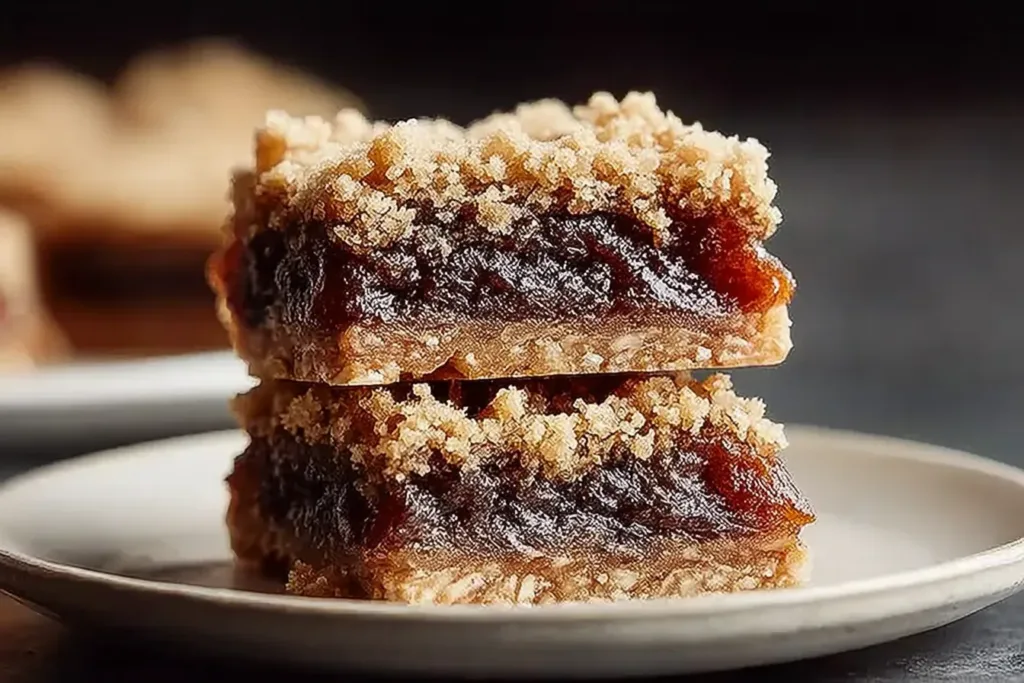 Old-Fashioned Date Squares Ready to Delight