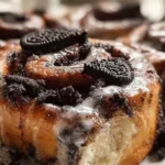 Oreo Cinnamon Rolls Fresh Out of the Oven