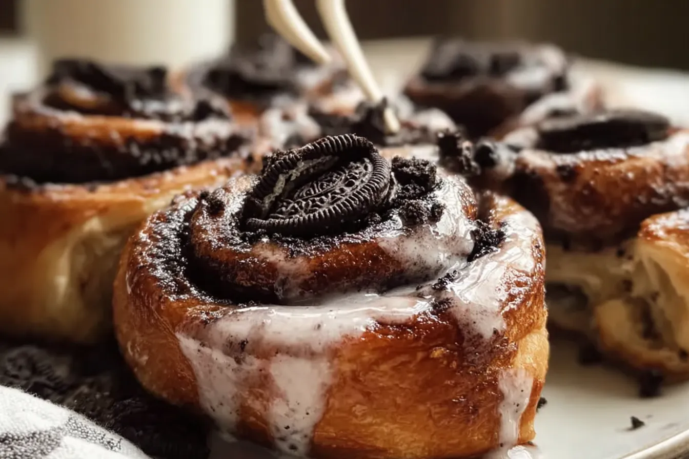Oreo Cinnamon Rolls: A Delightful Dessert Surprise 4 Oreo Cinnamon Rolls