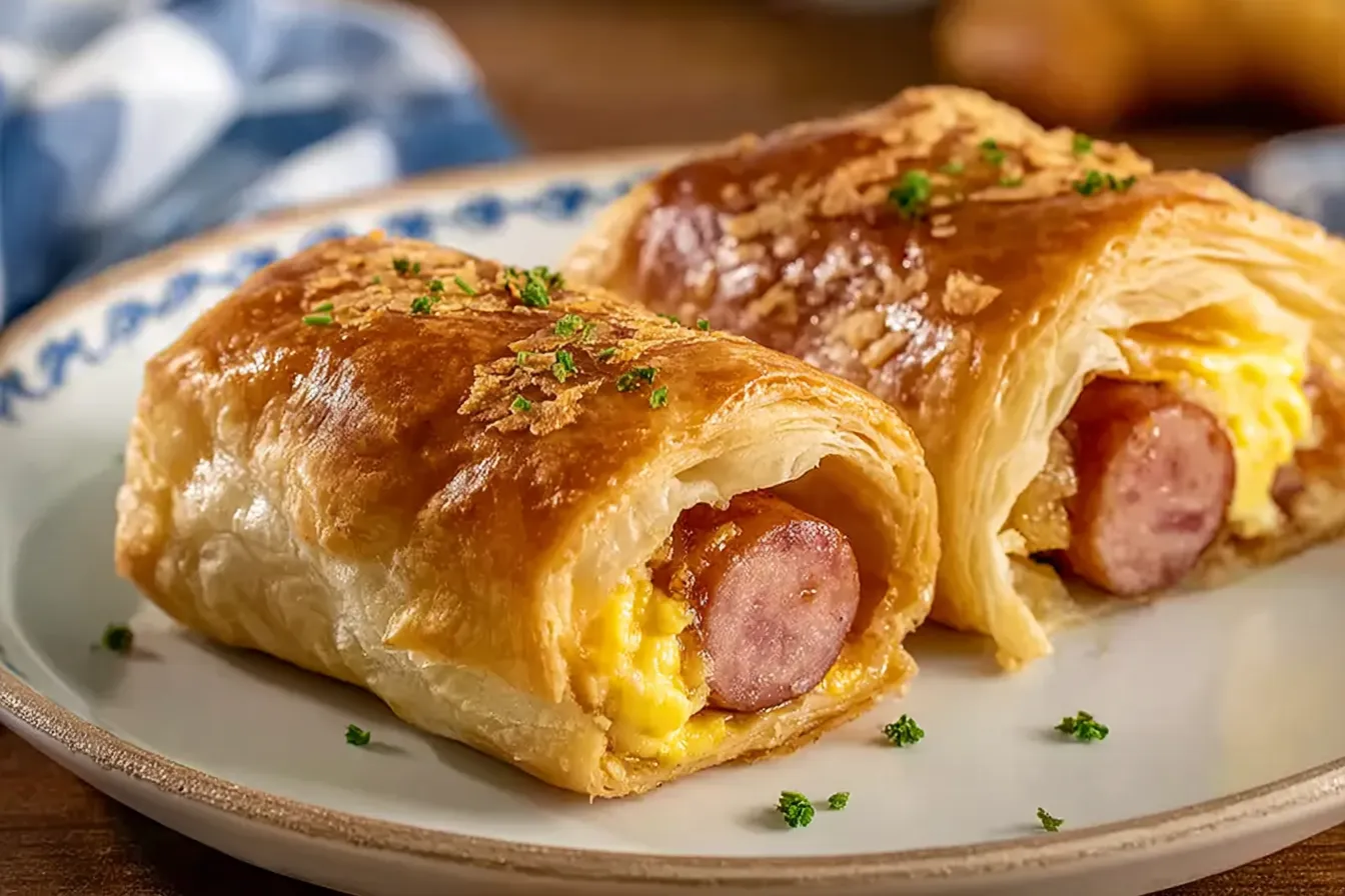 Sausage Egg Breakfast Roll-Ups – Quick & Easy Morning Treat! 