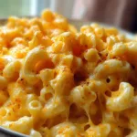 Creamy Slow Cooker Mac and Cheese in Serving Bowl