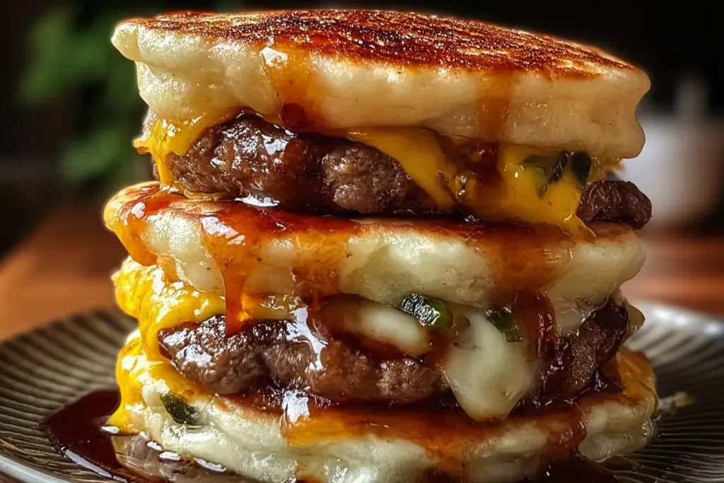 Smash Burger Pancakes Unique Twist - Yummy Recipe Reveal