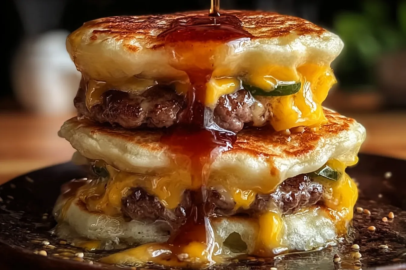 smash burger pancakes unique twist 2 Smash Burger Pancakes Unique Twist - Delicious Breakfast Idea