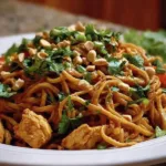 Thai Chicken Peanut Noodles – A Flavorful Meal