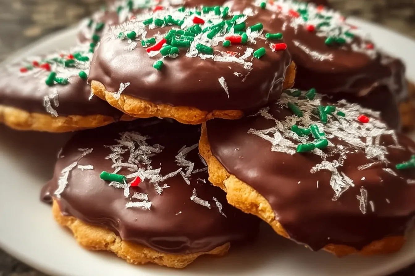 Thin Mint Ritz Cracker Cookies 