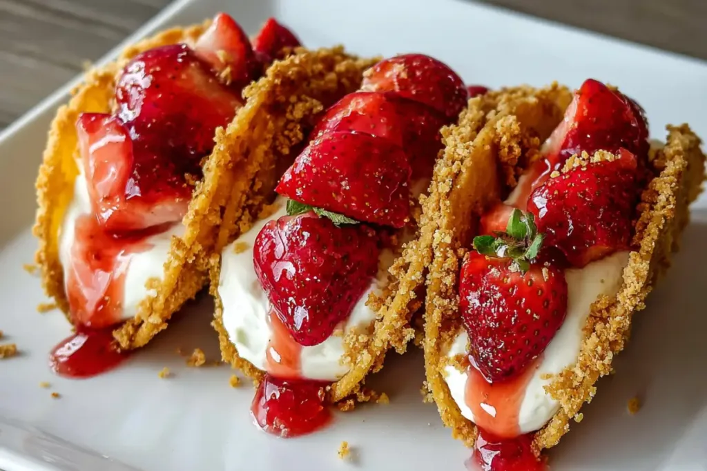 Strawberry Crunch Cheesecake Tacos: A Heavenly Treat 4 Strawberry Crunch Cheesecake Tacos Strawberry Crunch Cheesecake Tacos: A Heavenly Treat