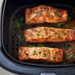 Delicious Air Fryer Salmon with Lemon and Herbs