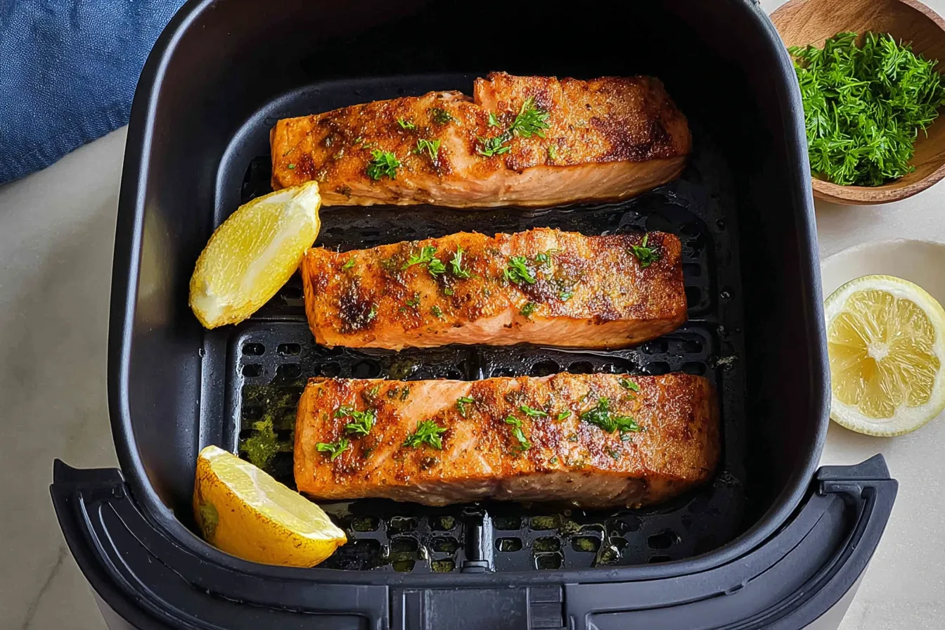 Air Fryer Salmon