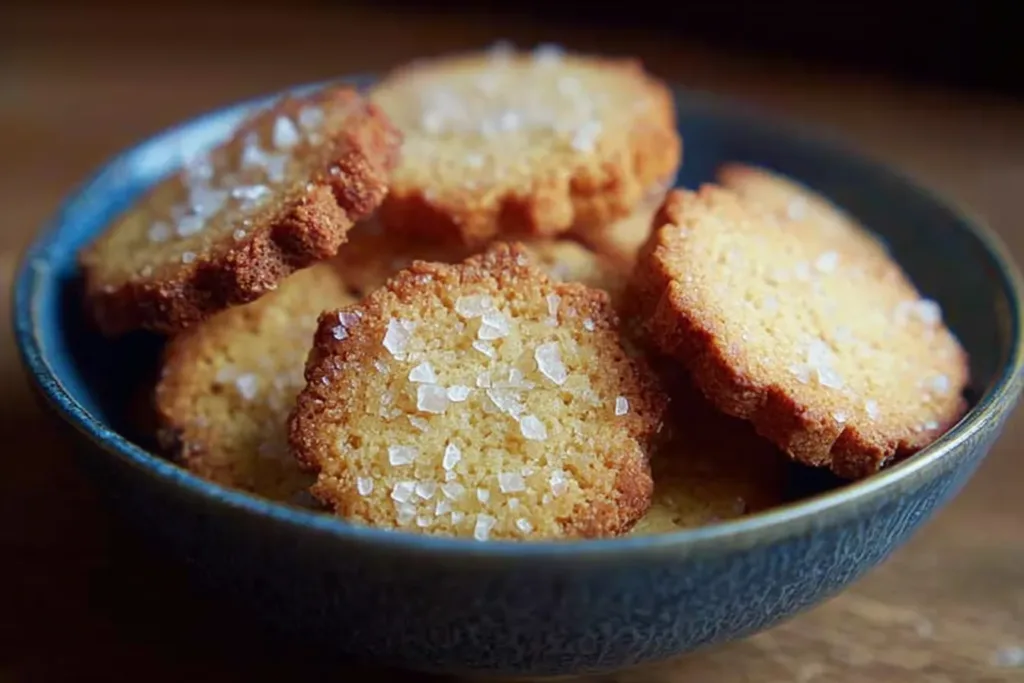 Freshly Baked Sablés Bretons – French Salted Butter Cookies