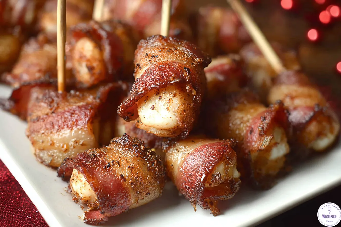 Bacon Wrapped Chicken Bites