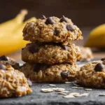Delicious Banana Oatmeal High Protein Breakfast Cookies