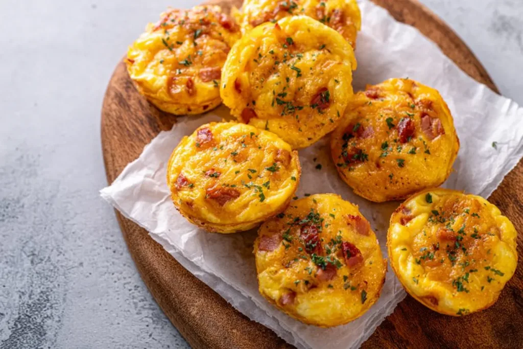 Better Than Starbucks Egg Bites on a Plate