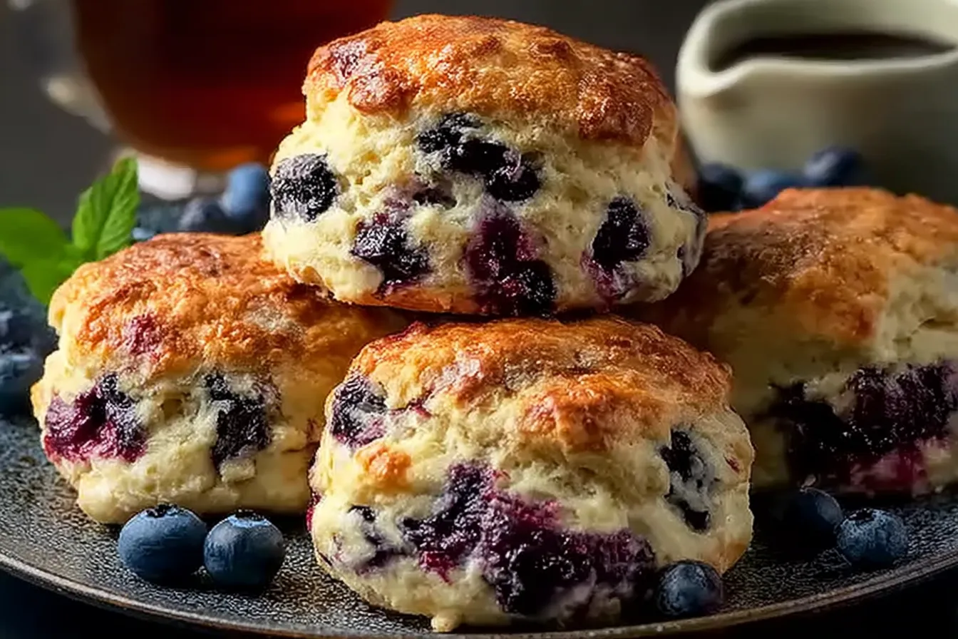 Blueberry Biscuits 