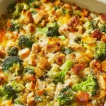 Delicious Broccoli Chicken Casserole Ready to Serve