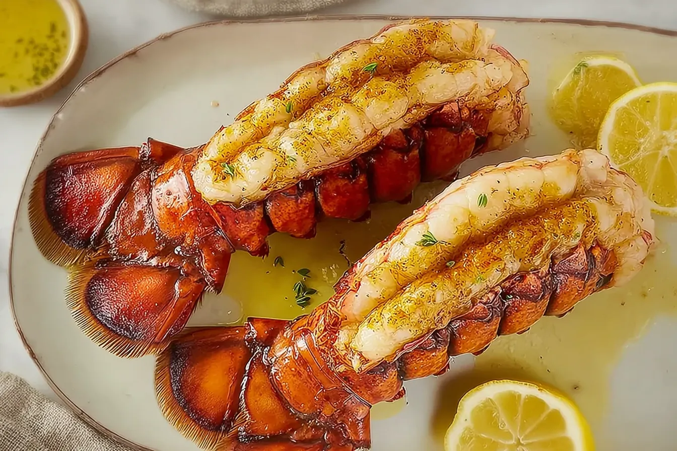 Broiled Lobster Tails
