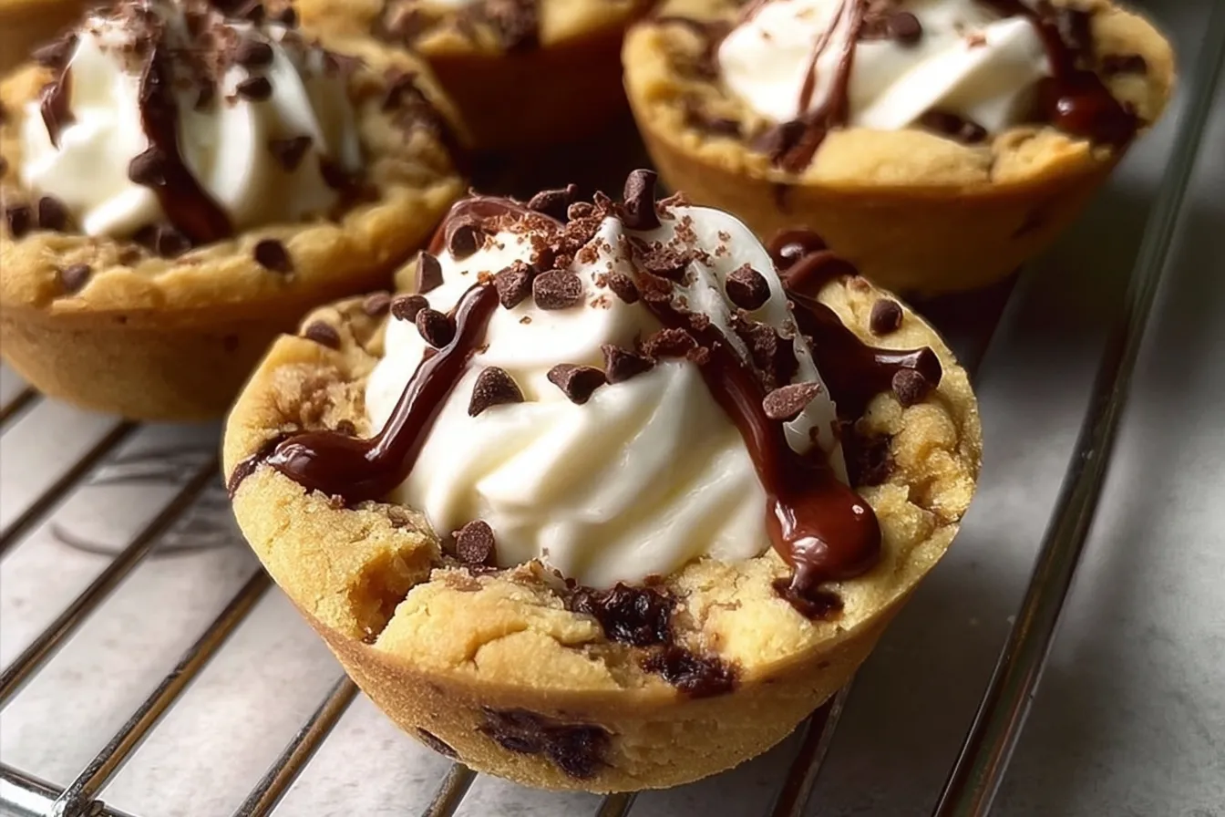 Cannoli Cookie Cups: A Delicious Twist on a Classic Treat 4 Cannoli Cookie Cups
