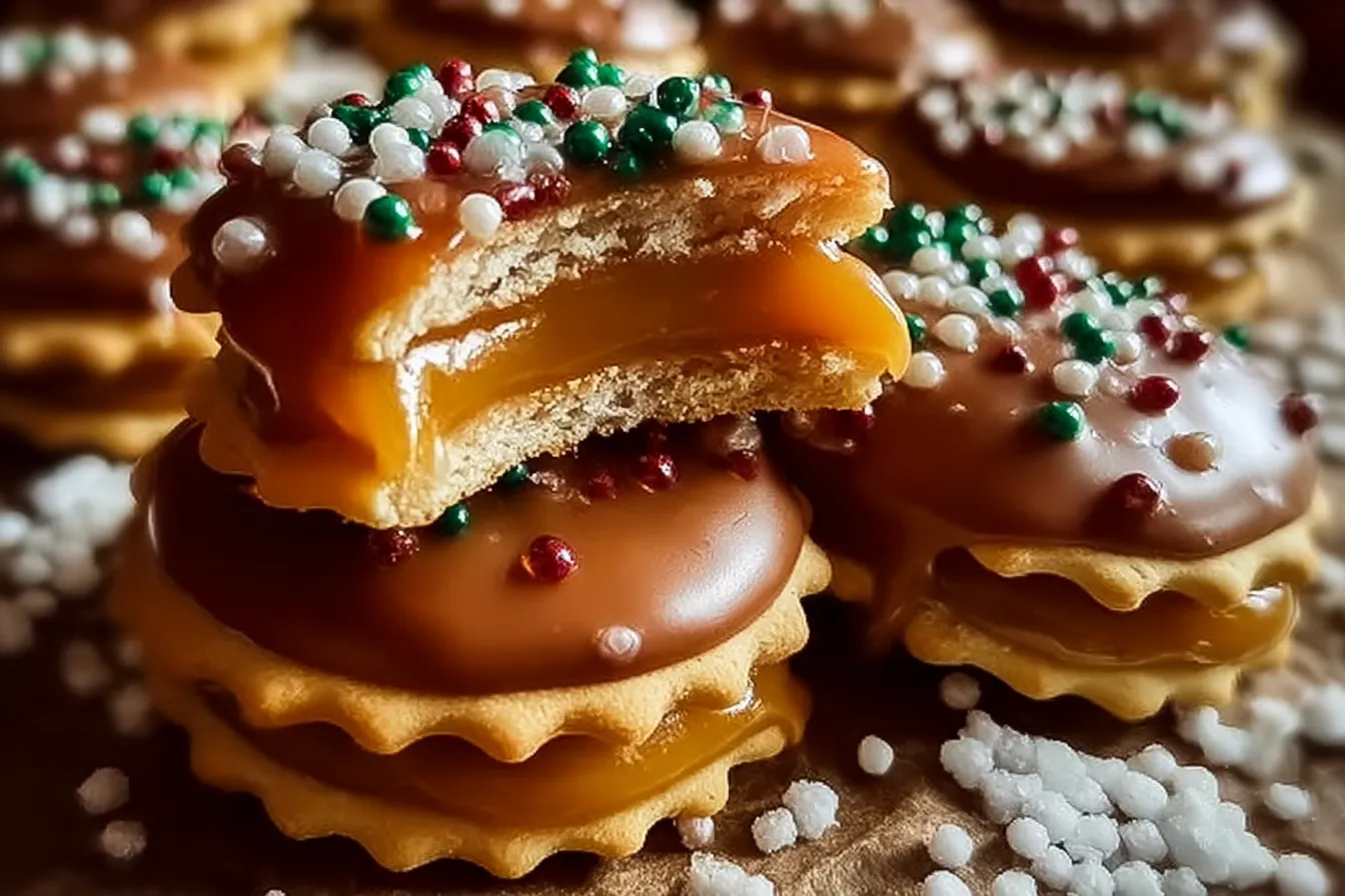 Caramel Ritz Cracker Christmas Cookies: A Sweet Holiday Treat 4 Caramel Ritz Cracker Christmas Cookies
