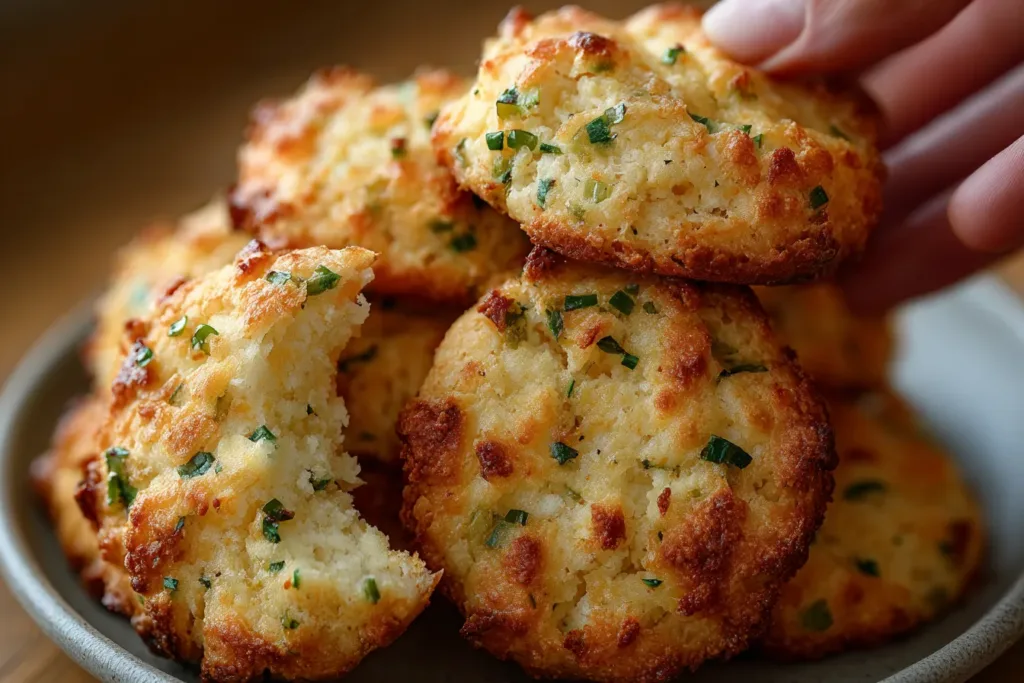 Cheesy Jalapeño Shortbread Freshly Baked