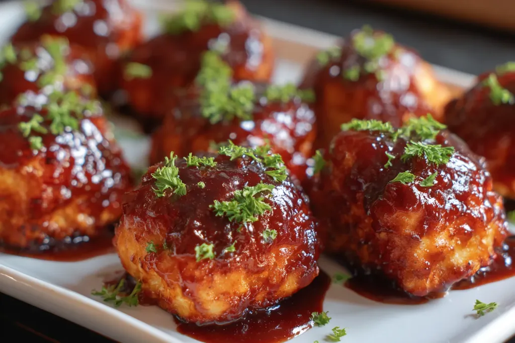 Easy Honey Barbecue Chicken Bites Recipe – A Sweet Delight! 