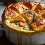Delicious Chicken Pot Pie with Puff Pastry