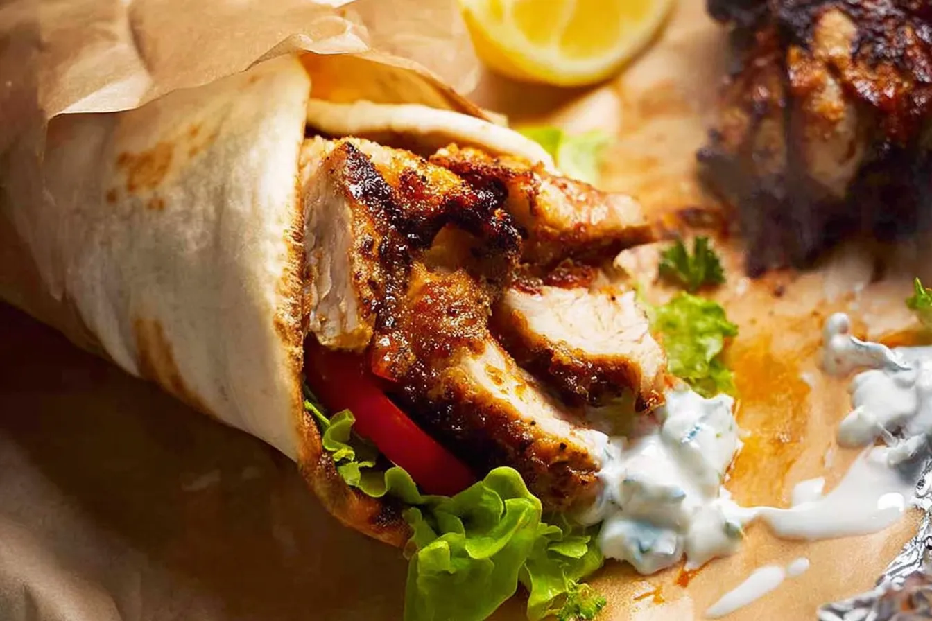  Chicken Shawarma (Middle Eastern)