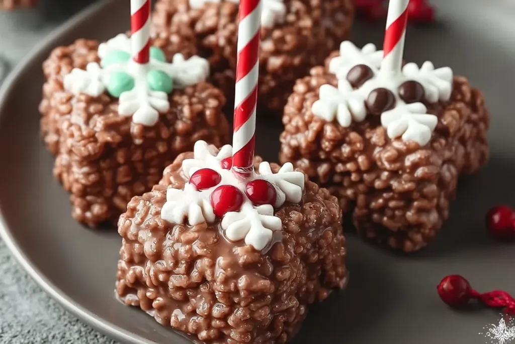 Chocolate Crispy Gingerbread Pops: A Delightful Festive Treat
