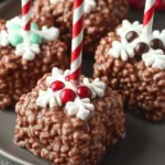 Chocolate Crispy Gingerbread Pops: A Delightful Festive Treat