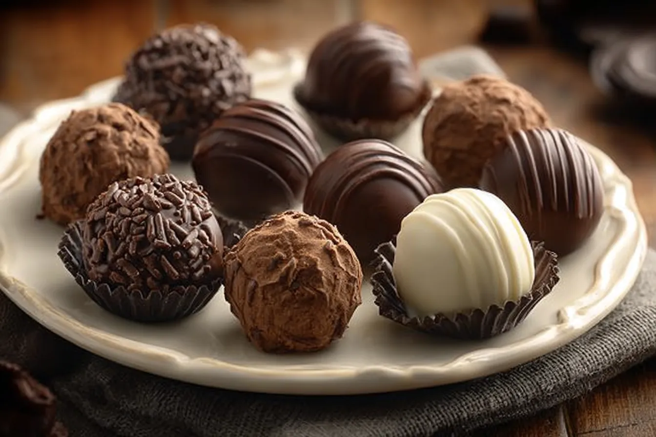 Chocolate Truffles Recipe – Easy Homemade Dessert Delight 4 Chocolate Truffles Recipe – Easy Homemade Dessert Idea