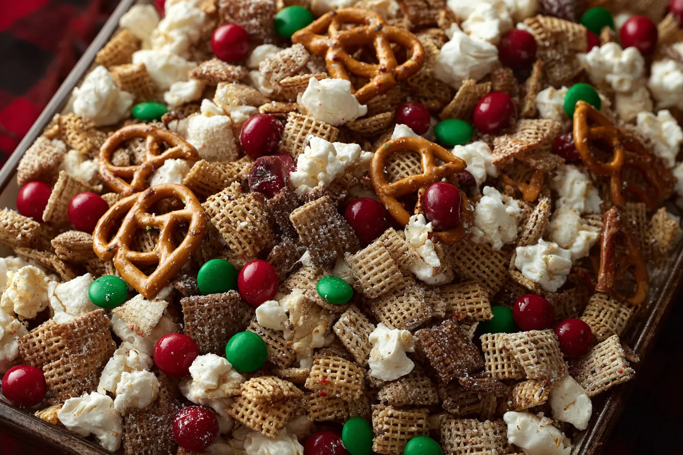 Christmas Crack Chex Mix