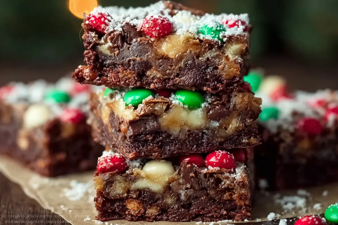 Christmas Magic Layer Brownie Bars: An Irresistible Treat 4 Christmas Magic Layer Brownie Bars