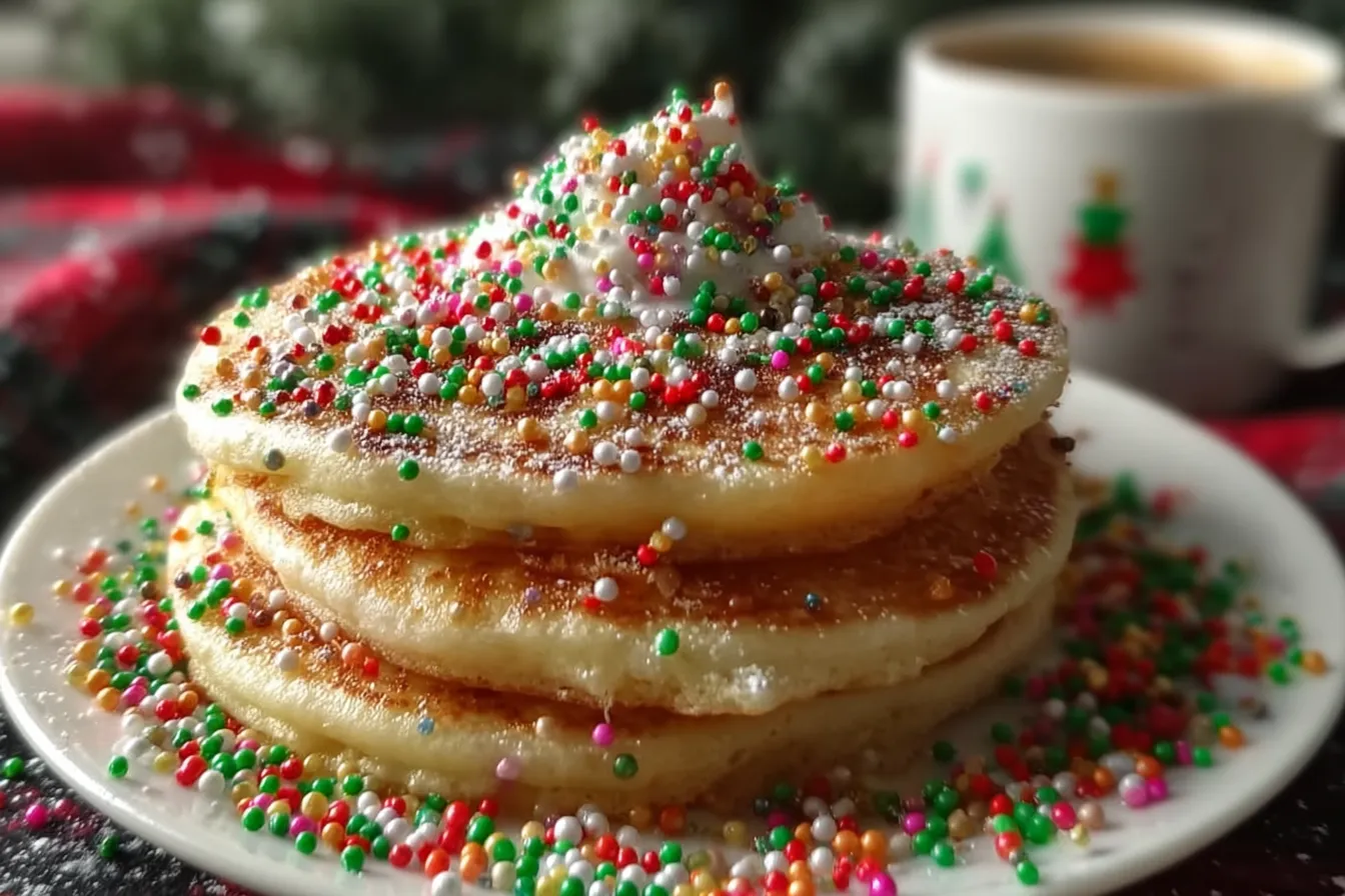 Christmas Pancakes Festive Sprinkles: A Delicious Holiday Treat 4 Christmas Pancakes Festive Sprinkles