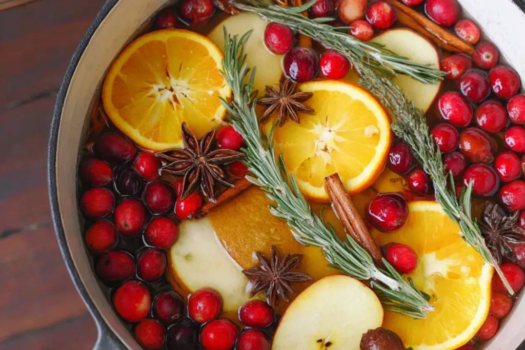 Christmas Stovetop Potpourri Ingredients