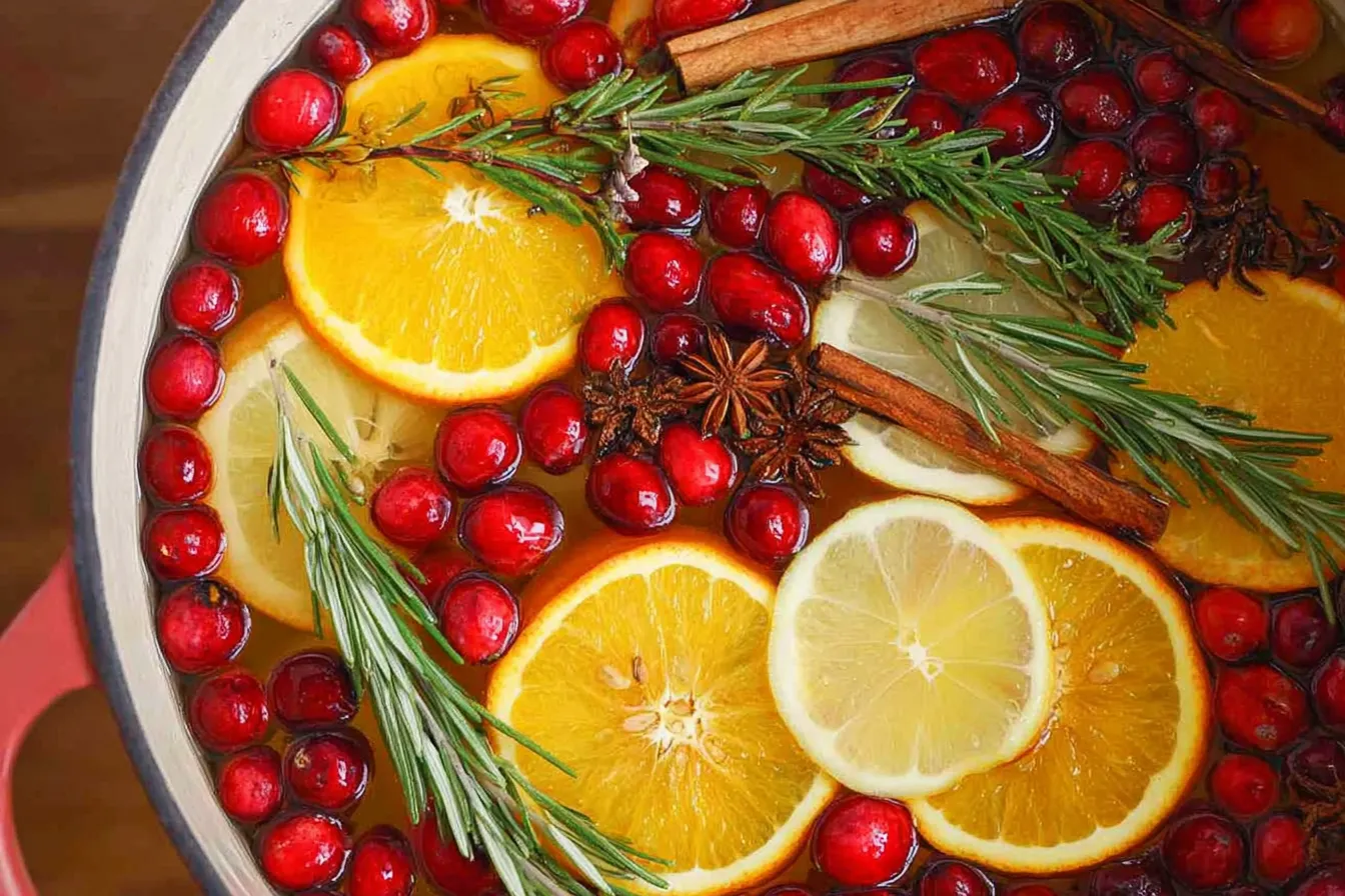 Christmas Stovetop Potpourri – Holiday Simmer Pot Recipe