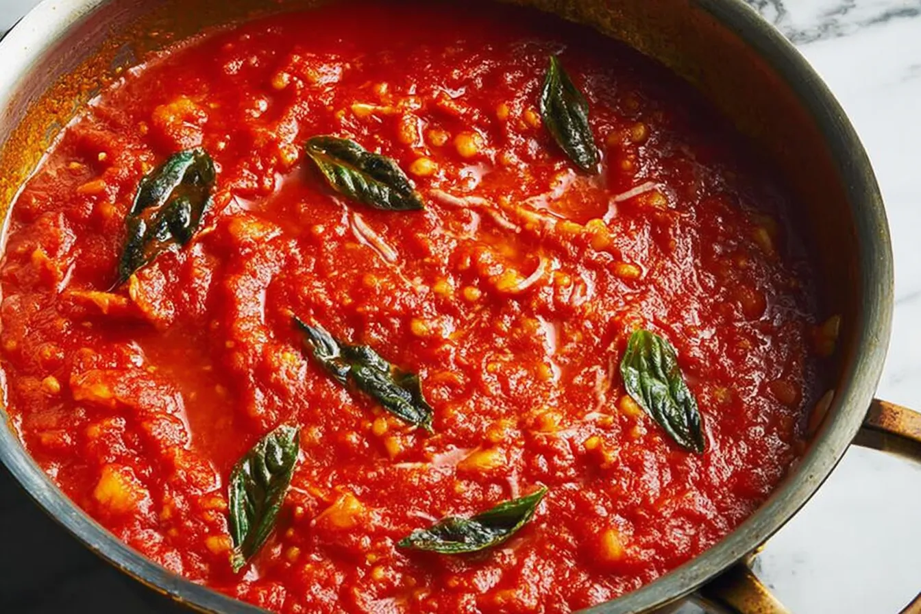 Classic Marinara Sauce