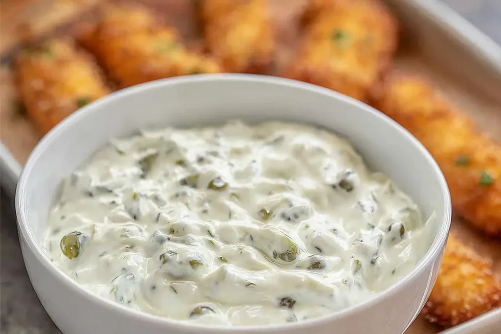 Classic Tartar Sauce Served with Fish