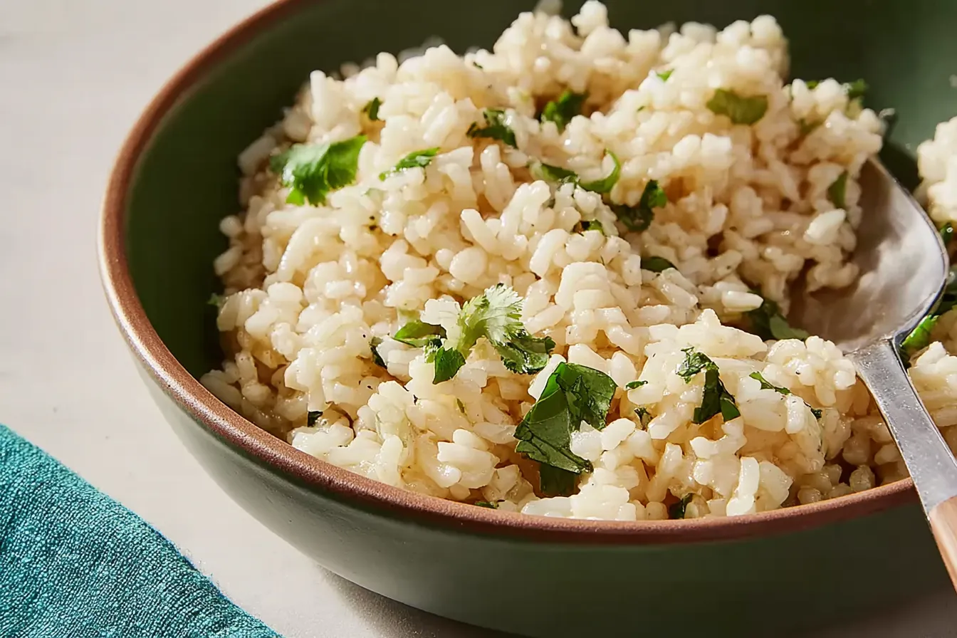 Copycat Chipotle Cilantro Lime Brown Rice