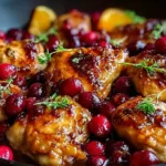 Cranberry Orange Chicken Dish: A Tasty Delight